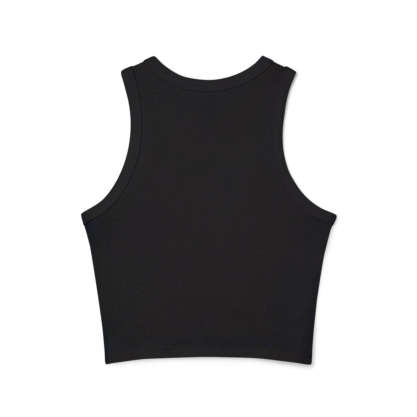 Women's Logo Racerback Tank Top with Wolf Design, Casual Summer Wear, Festival Outfit, Layering Top, Sustainable Fashion