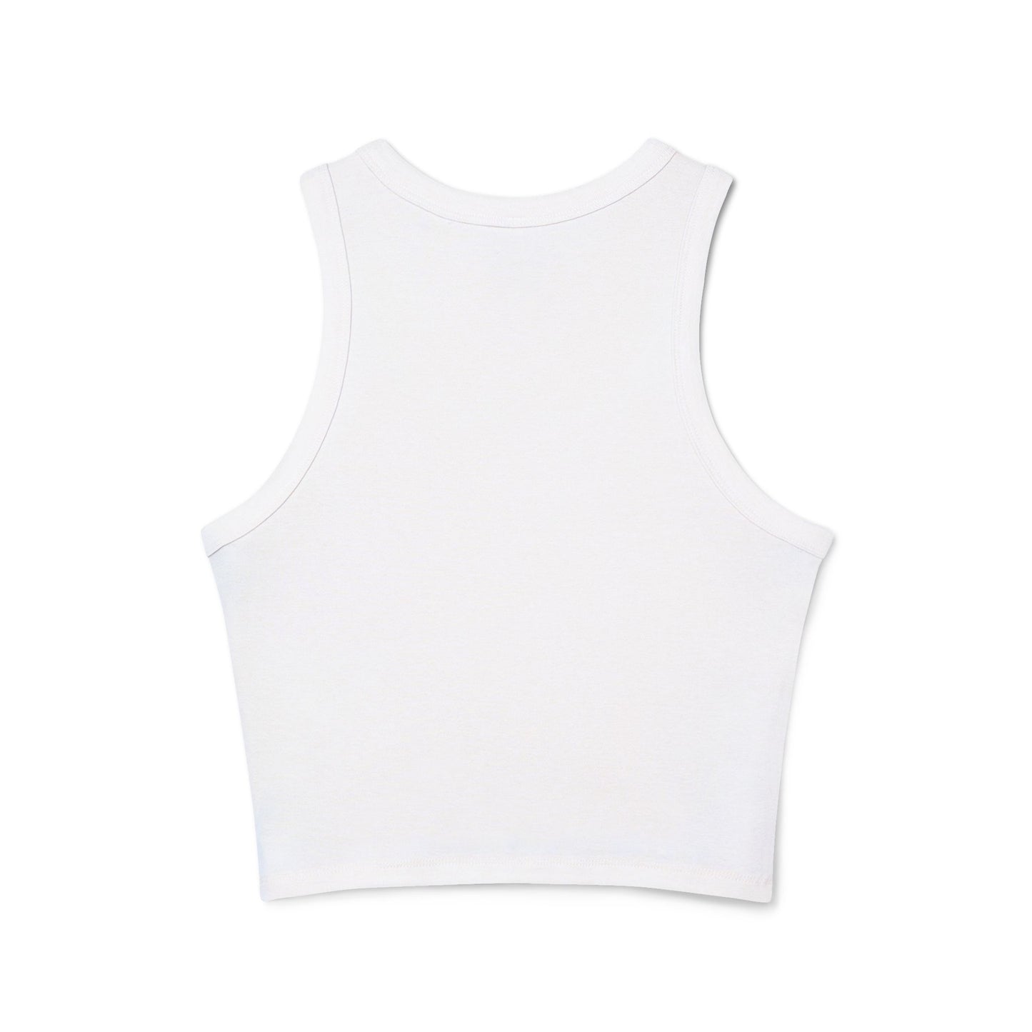 Women's Logo Racerback Tank Top with Wolf Design, Casual Summer Wear, Festival Outfit, Layering Top, Sustainable Fashion