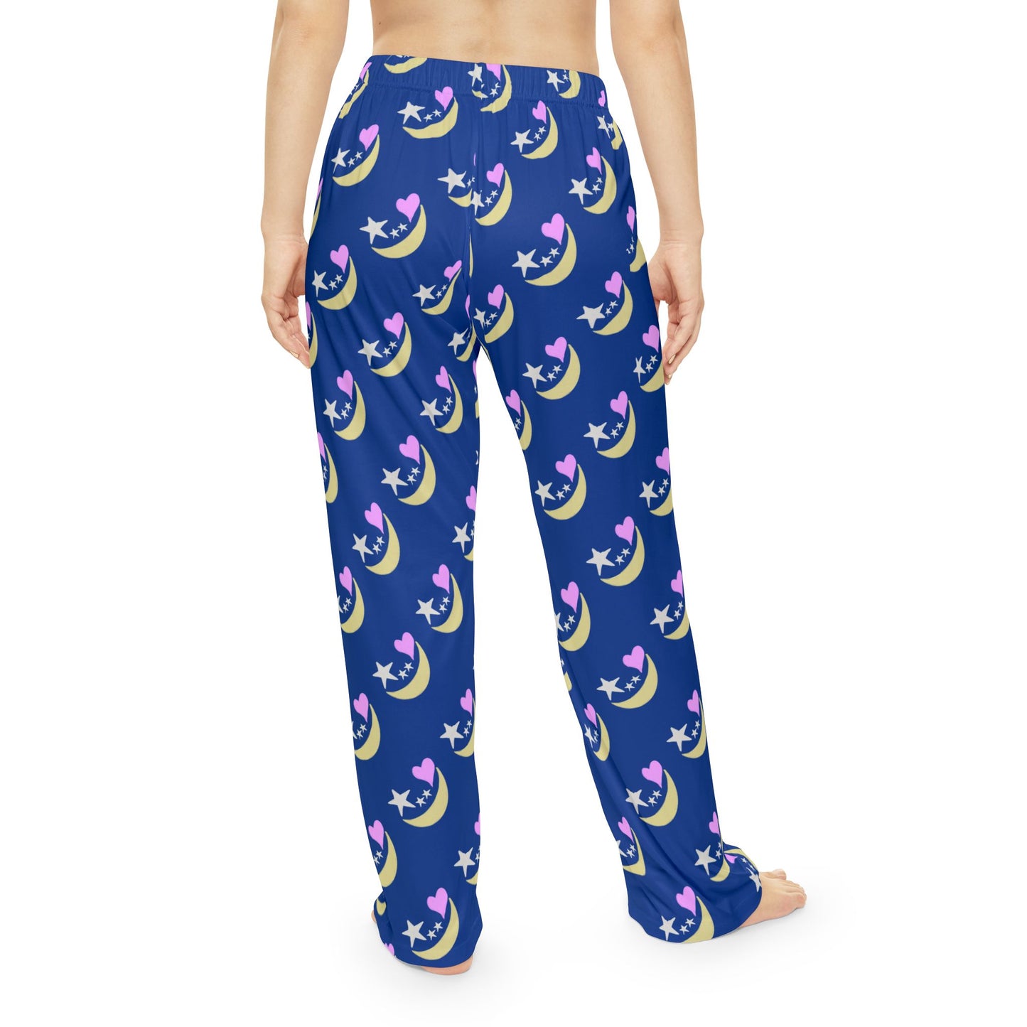 Women's Moonlight Pajama Pants, Cozy Loungewear, Starry Night Sleepwear, Gift for Her, Relaxation Pants