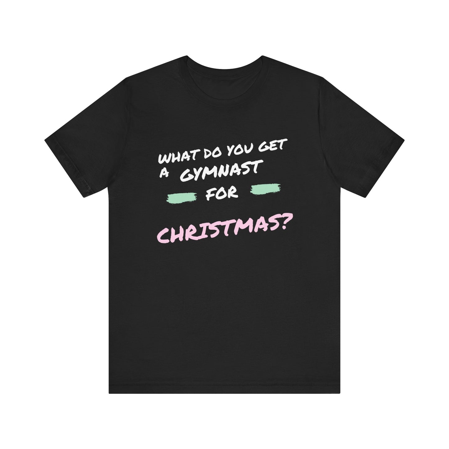 Gymnast Christmas Tee, Gymnastics, Holiday