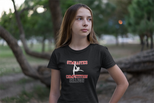 Kids Gymnastics Competition Tee