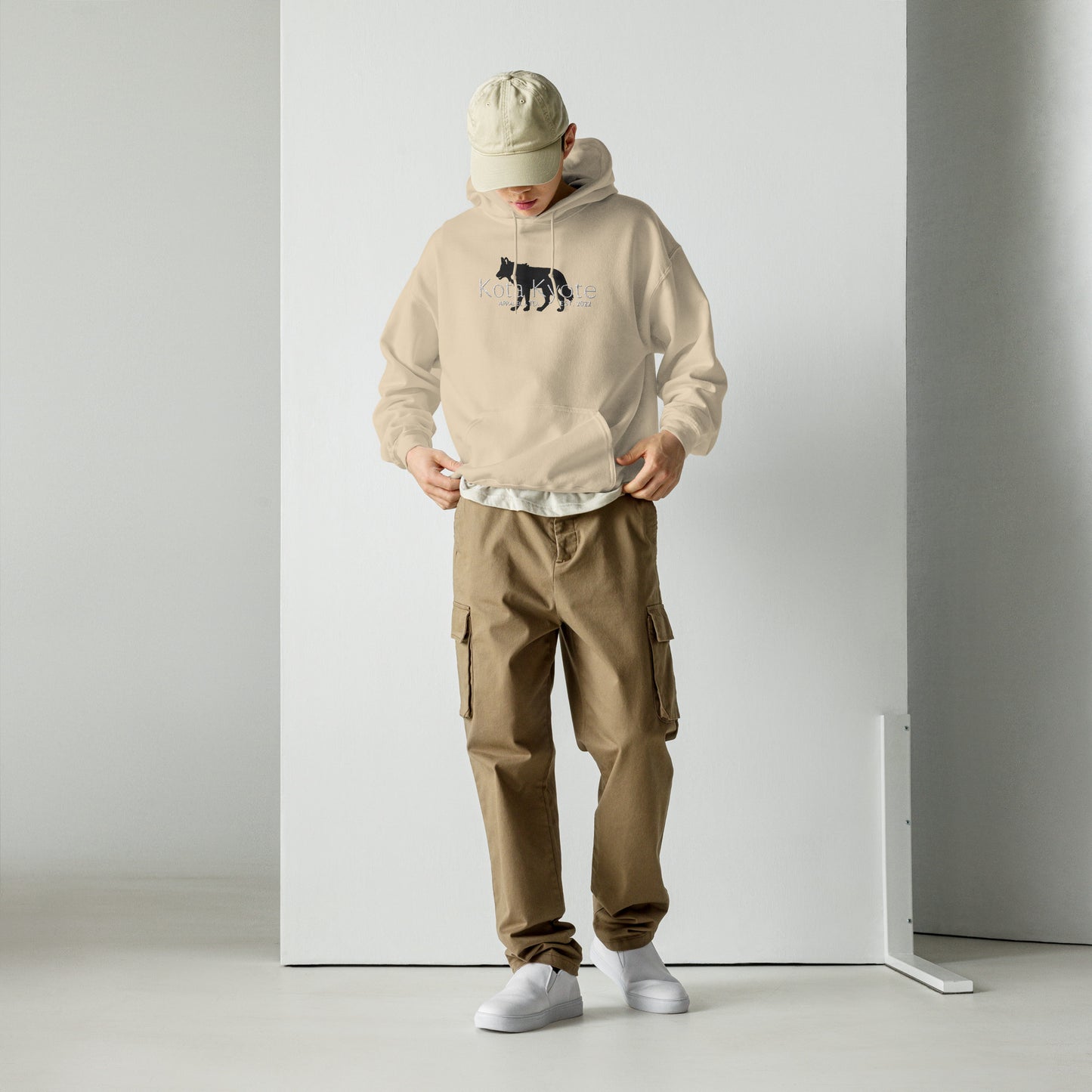 Kota Kyote Embroidered Logo Hoodie