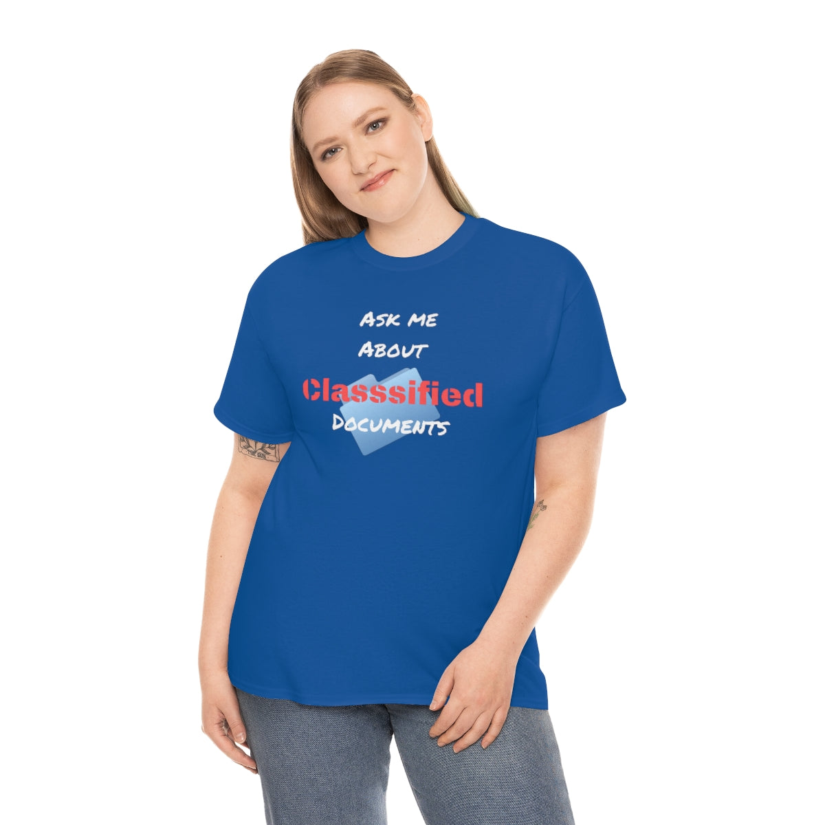 Ask Me About Classified Documents Tee