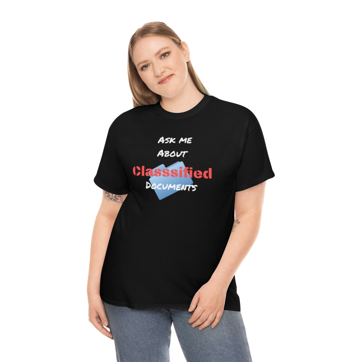 Ask Me About Classified Documents Tee