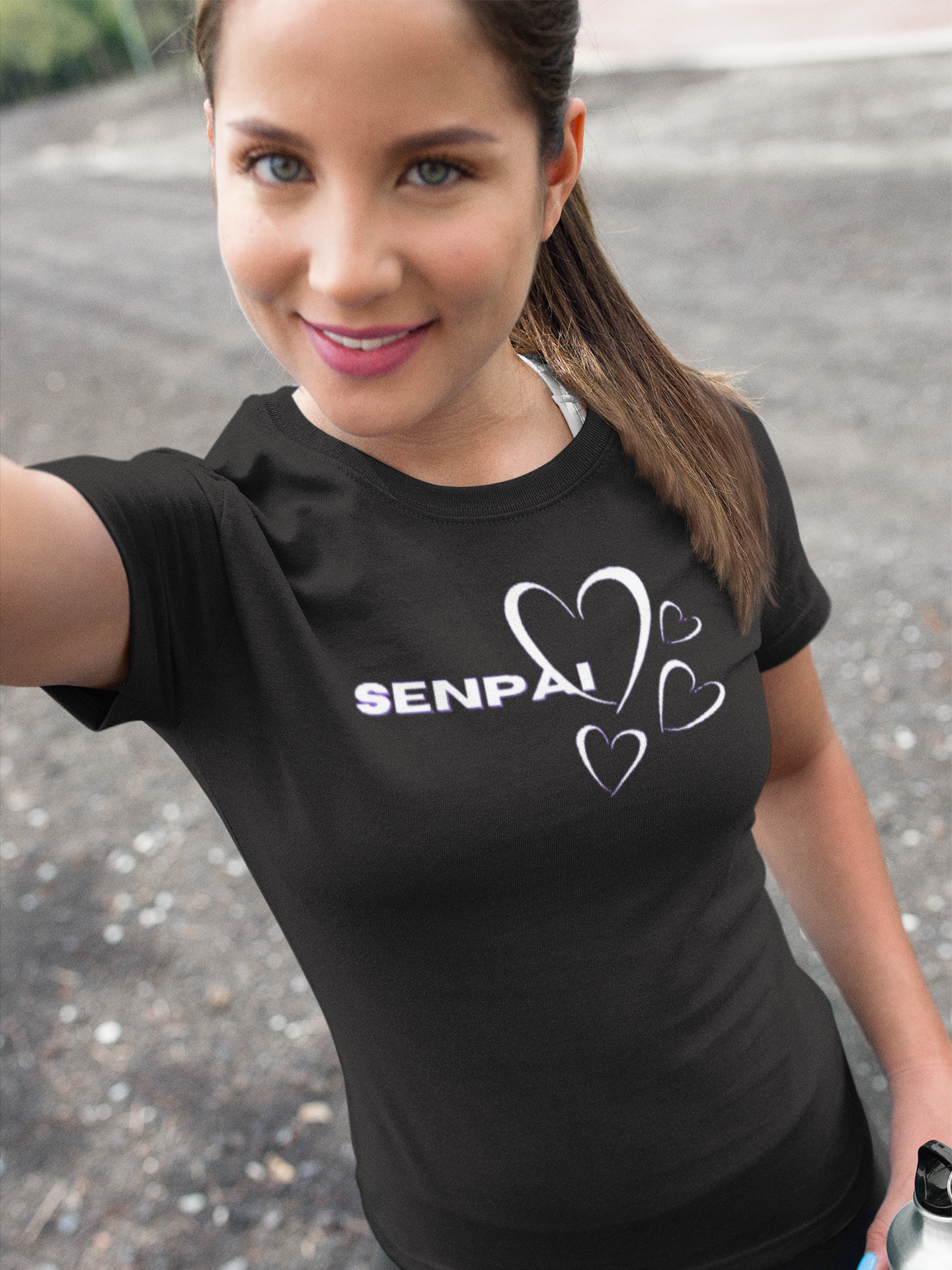 Senpai Anime Print Tee