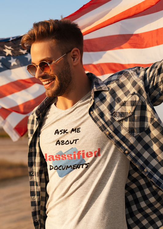 Ask Me About Classified Documents Tee